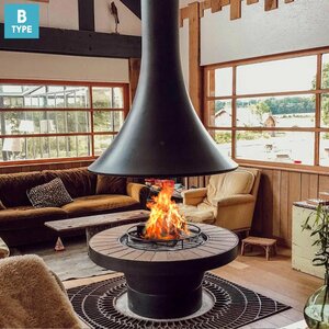  custom-made made wood stove stove firewood smoke . heating air circulation temperature manner power supply un- necessary protection against cold stove eko quiet sound su1