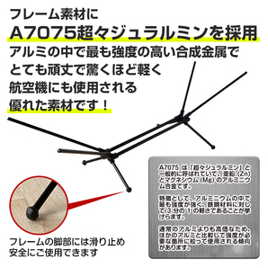 1円 ハンモック 自立式 折り畳み式 アルミ合金ポール コット 折り畳み式ベッド アウトドア 休憩 ソロ キャンプ キャンピングベッド od512の画像5