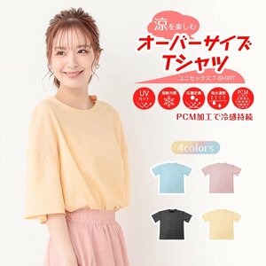 送料無料 tシャツ レディース メンズ 半袖 吸汗速乾 接触冷感 PCM 無地 UVカット 抗菌 防臭トップス スポーツ 運動会 ランニング ap113-s