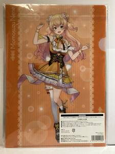 桃鈴ねね クリアファイル ホロライブ 単品 ローソンコラボ 　OFFICIAL　hololive　Momosuzu Nene