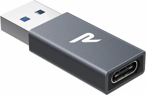 Rampow USB Type C (メス) to USB 3.0 (オス) 変換アダプタ Quick Charger 3.0対応