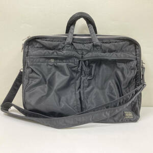 [PORTER Porter Yoshida bag ] tongue car briefcase rare rear s Lee pocket tote bag used shoulder tote bag black 