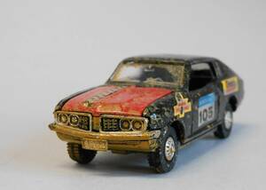 # Yonezawa 1/40 Diapet G-48 Corona Mark II hardtop Monte Carlo Rally car #105 YONEZAWA DIAPET minicar model car 