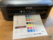 EPSON エプソン A4 インクジェット プリンター PX-105 52413ym インク付 目詰まりなし 印字枚数243枚_画像4