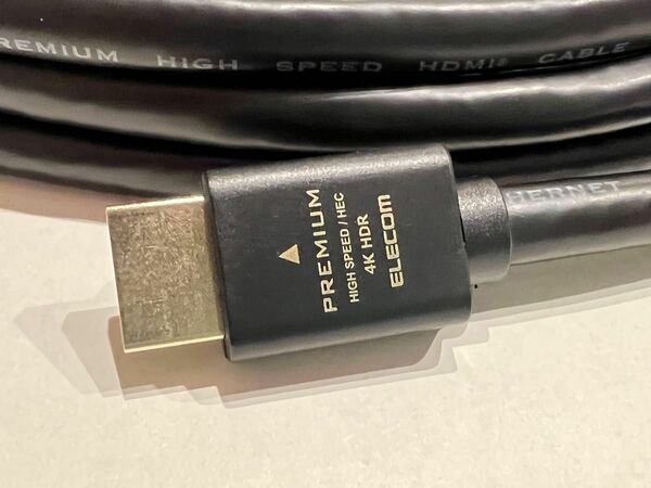 エレコム HDMI ケーブル 5m プレミアム 4K2K(60Hz) 【Premium HDMI(R)】18Gbps テレビ 黒 