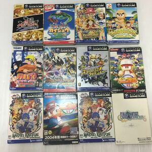 Nintendo Game Cube soft set sale sma blaster fox etc. record surface . scratch equipped 