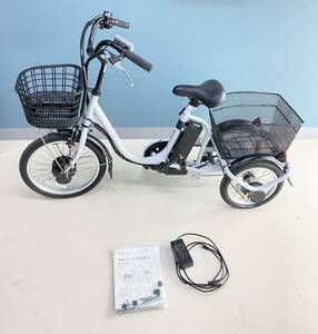 K@ direct receipt limitation operation verification settled beautiful goods BEPN18-IG kai howe Japan .... small electric assist three wheel bicycle rom and rear (before and after) basket attaching instructions attaching 