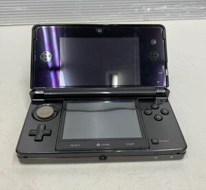 AR@ 起動確認済 Nintendo 3DS 本体 CTR-001ニンテンドー 任天堂 ブラック ゲーム機 初期化済み 