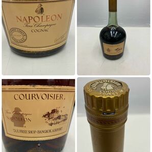 CK@ 未開栓 ブランデー おまとめ 4本 Otard GRAND PALAIS BELLE DE CAMUS COURVOISIER オタール ナポレオン カミュ コニャック VSOP 古酒 の画像9