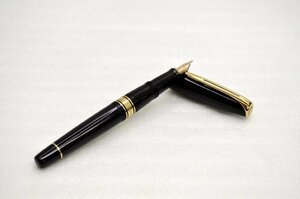 [fui]　WATERMAN ウォーターマン 万年筆 ペン先 18K 750 K18 刻印有 ブラック×ゴールドカラー 13.5cm