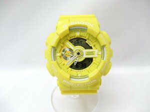 [fns]CASIO カシオ G-SHOCK ジーショック GA-110 BC アナログ デジタル イエロー