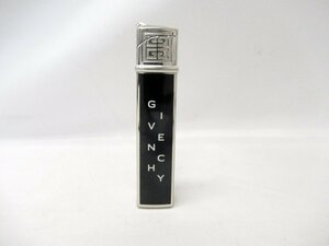 [fns] GIVENCHY ジバンシィ ロゴ ガス ライター 1600 白×黒×シルバー