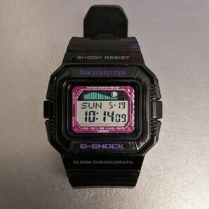 廃番品 CASIO G-SHOCK GLX-5500-1JF G-LIDE タイドグラフ 電池交換 オーバーホール済 ブラック 黒