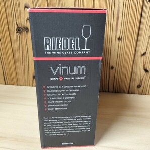 ★未使用 RIEDEL リーデル Vinum ワイングラス ペア★ の画像5