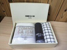 ★未使用　COMMECA ISM home　コムサ・イズム　バスタオル　フェイスタオル　ウォッシュタオル　3枚セット★_画像1