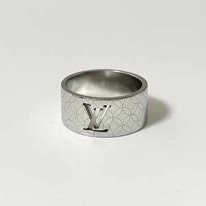  Vuitton ring car nze Rize ring silver S men's silver 2 *