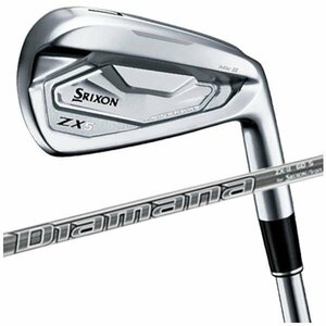 【新品】 やさしい本格派！ SRIXON ZX5 MKⅡ FORGED 7番アイアン　Diamana ZXⅡ 60/S　￥24,200