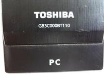 TOSHIBA 東芝 純正 リモコン REGZA レグザ G83C000BT110 中古_画像9