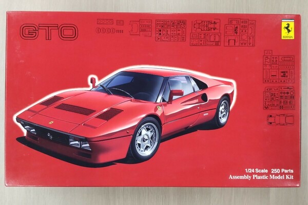 フジミ 1/24 Ferrari 288GTO（スタジオ27エッチングパーツ＆エンスージアスト組立図コピー付き）