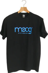 【新品】Moog Tシャツ Size S BK/S シンセ ムーグ モーグ YMO Kraftwerk 砂原良徳 コーネリアス BK/S シルクスクリーンプリント