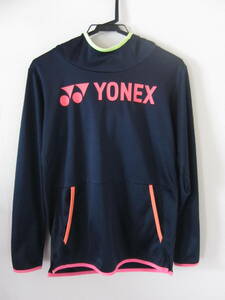 ▼処分します！【 ヨネックス YONEX ユニ ライトパーカー 紺×ピンク×オレンジ×黄 Sサイズ 】テニス・バドミントン