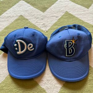 2個セット　横浜DeNAベイスターズ　キャップ　Sサイズ（48〜52cm） 子供　キッズ　 帽子