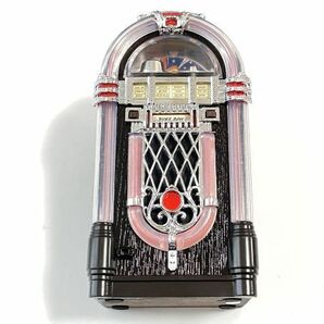 ★8A-6★ジュークボックス ミニ ハリウッドスピーカー レッド Mini Jukebox 未使用の画像2