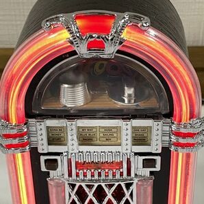 ★8A-6★ジュークボックス ミニ ハリウッドスピーカー レッド Mini Jukebox 未使用の画像3