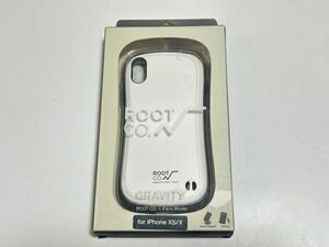 5-11-2 iPhone XS/X専用ケース GRAVITY Shock Resist ケース ROOT CO. iFace Model ホワイト 新品