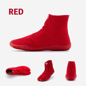 3~4 day within shipping running shoes ( red 23cm ) men's lady's fatigue difficult hallux valgus shoes sneakers tabi shoes tabi sneakers ground 