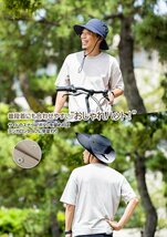 自転車用ヘルメット ( ブラウン ) 男女兼用 おしゃれ シンプル 安全 CF認証（EN－1078 / KVCAP010） 帽子 帽子型 洗える 洗濯 防水加工_画像4