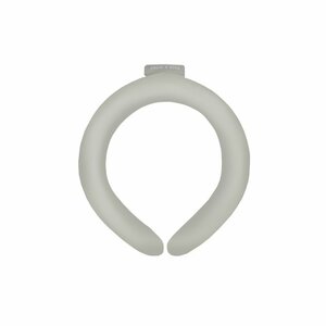 18*C neck cooler cold ring for children neck cold sensation ring cooling . electro- safety . middle . cold sensation goods snow ring ( gray S )