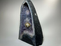 AS726 アメジストドーム　パワーストーン　天然石　鑑賞石　紫水晶　H36cm 重11kg_画像5