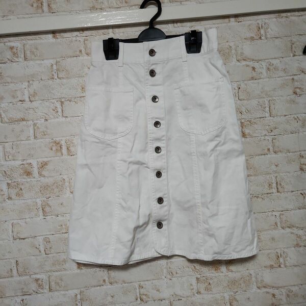 ◆まとめ買い値引き◆ホワイトスカート