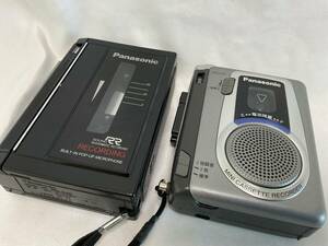 Panasonic RR カセットレコーダー 録音用2点 動作品