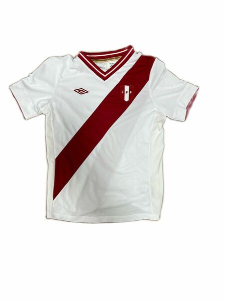 アンブロ　umbro サッカー　ペルー代表　ユニフォーム　ゲームシャツ