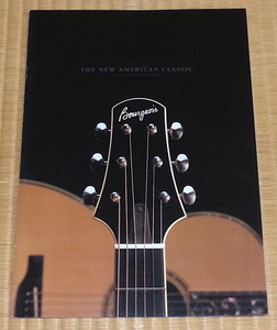 Bourgeois Guitar Catalogue TBS NEW AMERICAN CLASSIC ☆ ボジョア ギター カタログ