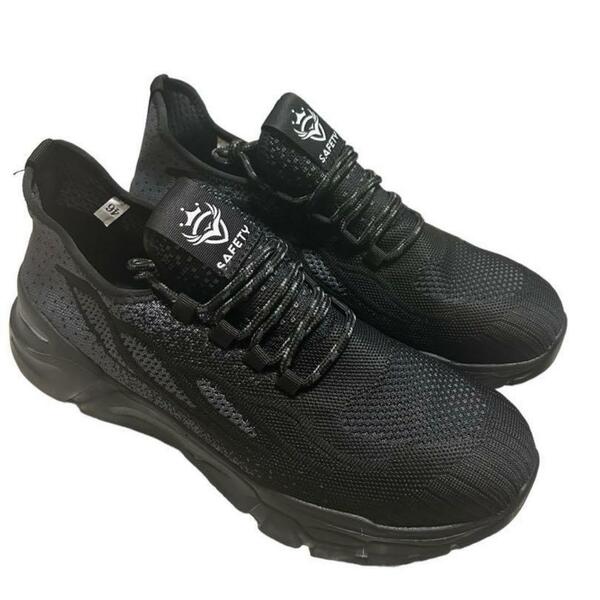 メンズ　安全靴　safetyshoes 黒靴　作業靴