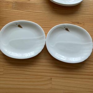 ナカヤマ製スワン型デザート皿2枚②