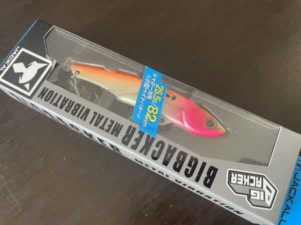 ジャッカル ビッグバッカー 80 メタルバイブ 82mm 25.5g トロピカルグロー jackall BIGBACKER 検 107