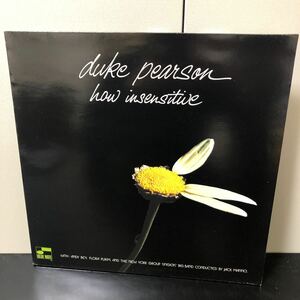 SNR240517 UK盤 BLUE NOTE デューク・ピアソン Duke Pearson LP レコード How Insensitive 刻印あり 0777 7 84344 1 2 ジャズ JAZZ