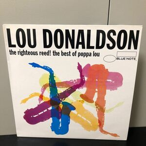 SNR240517 BLUE NOTE ルー・ドナルドソン LP レコード 2枚組 The Best Of LOU DONALDSON the righteous reed 刻印 7243 8 30721 1 8 JAZZ
