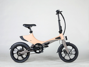 Smart eBike BonitaGo, 最軽量級モベッド電動自転車１６インチ　ベージュ