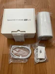 Speed Wi-Fi HOME 5G L13 ホワイト