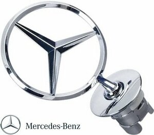 [M's] W204 Benz C Class оригинальный товар капот Star эмблема капот эмблема передний Star эмблема A2228101200 2218800086