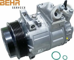 【M’s】 W204 ベンツ Cクラス C180 C200 C250 BEHR エアコン AC A/C コンプレッサー OEM パーツ 部品 0032304811 0022304511 0022304411