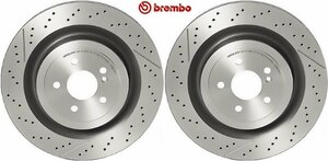 【M’s】 W205 AMG C63 C63S Cクラス 2014-2021 brembo リア ブレーキローター ディスクローター ブレーキディスクローター LR 2314230212