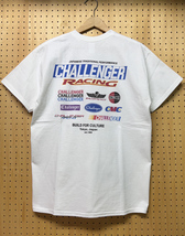 CHALLENGER チャレンジャー CMC RACING LOGO Tシャツ WHITE XLサイズ_画像1