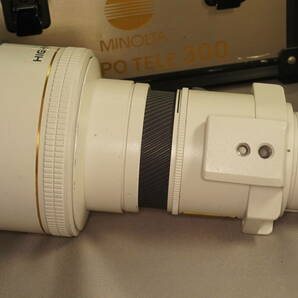 MINOLTA AF HIGH SPEED APO 300mm F2.8 動作・光学良好 付属品多数の画像3