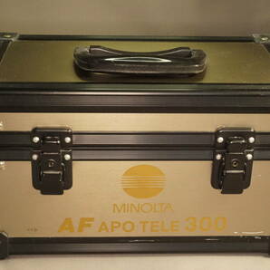 MINOLTA AF HIGH SPEED APO 300mm F2.8 動作・光学良好 付属品多数の画像10